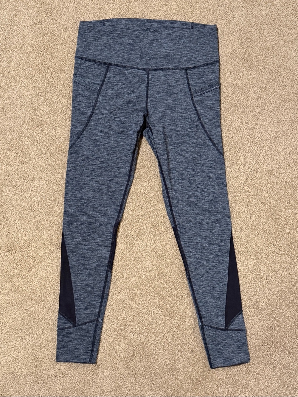 Athleta Charcoal Heather Leggings